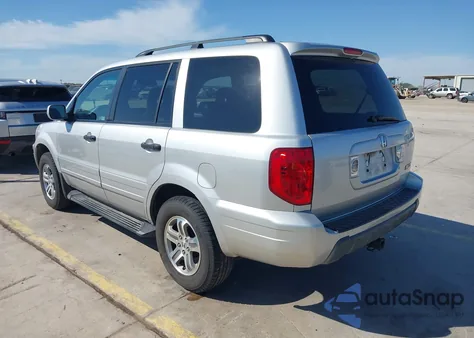 2005 Honda Pilot Ex-L from USA, damaged, VIN 2HKYF18585H530184